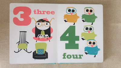 Children Book, books for 1 year olds, books for 2 year olds, books for 3 year olds, number books, 123 book, singapore children books