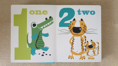 Children Book, books for 1 year olds, books for 2 year olds, books for 3 year olds, number books, 123 book, singapore children books