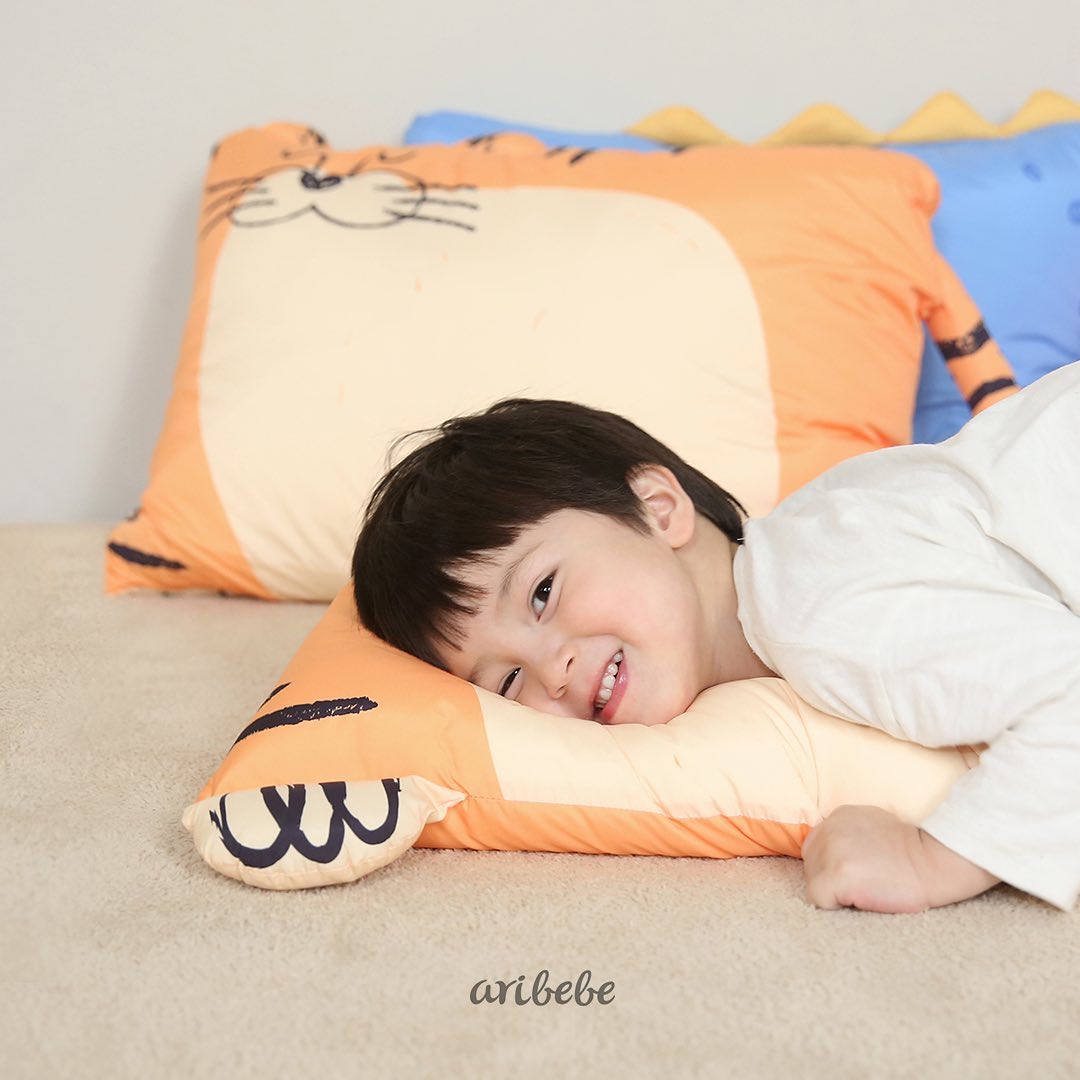 animal pillow Singapore, Aribebe Korea, Nursing Pillow, Cute pillow for kids, Best pillow for toddler